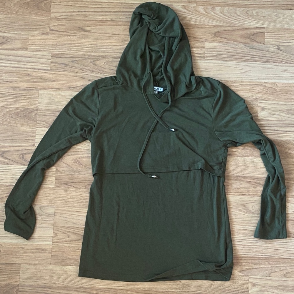 Nursing pullover sweater